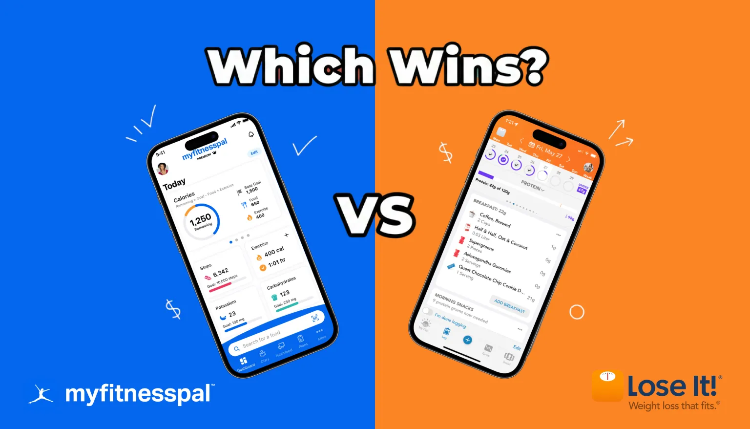 MyFitnessPal vs Lose It 2026: Which App Is Faster to Log Food?