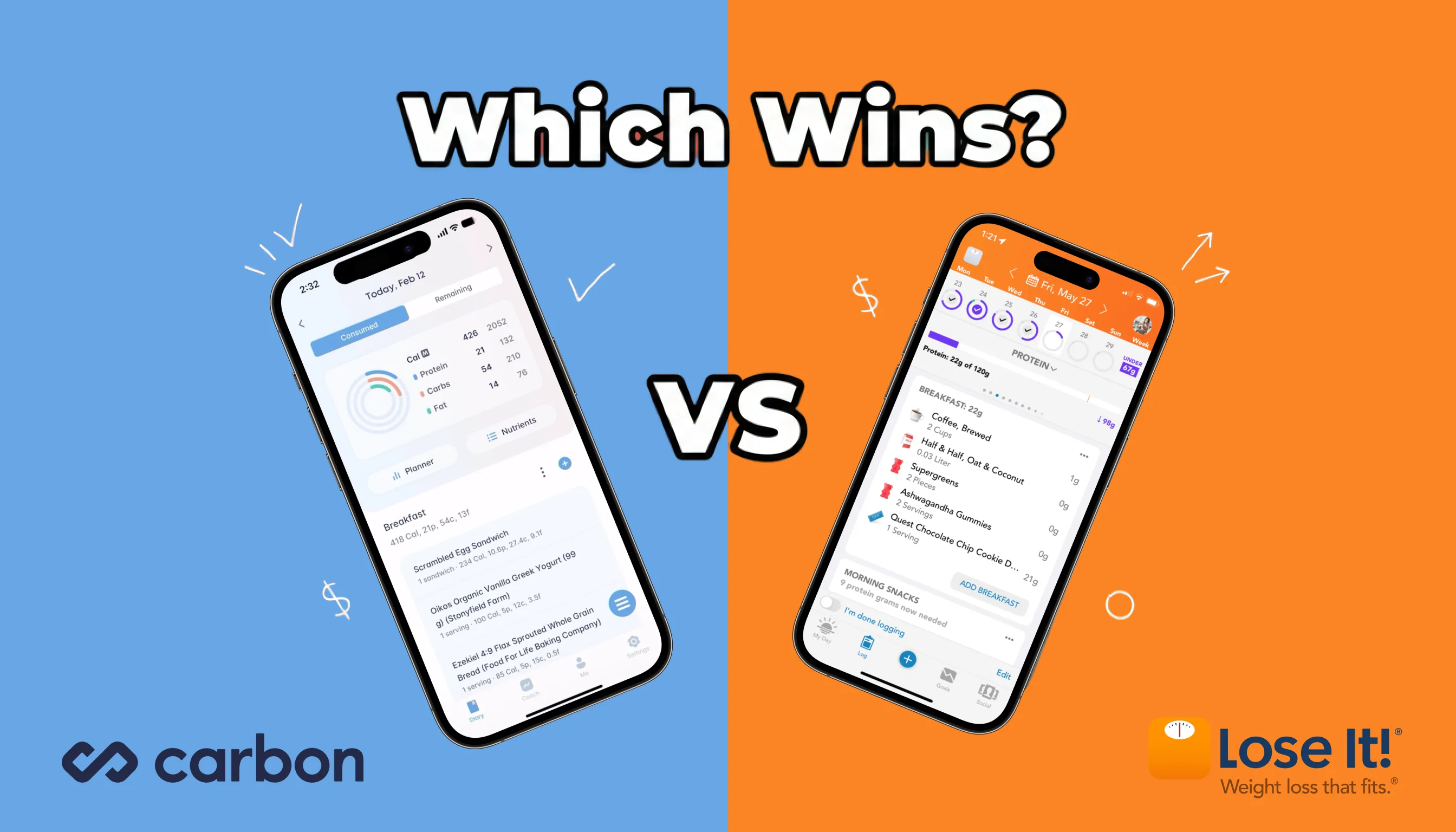 Carbon vs Lose It 2026: Which One Fits Weight Loss Better?